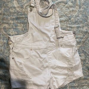 SHORT OVERALL WHITE